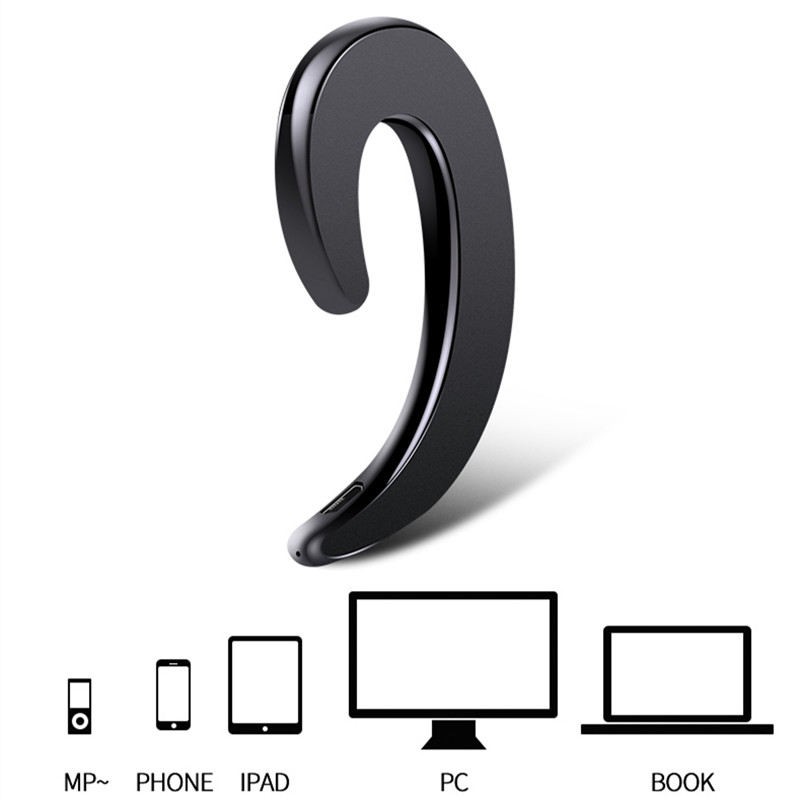 Tai nghe bluetooth không dây Y12 kèm cáp sạc và ốp bọc hình vành tai | BigBuy360 - bigbuy360.vn