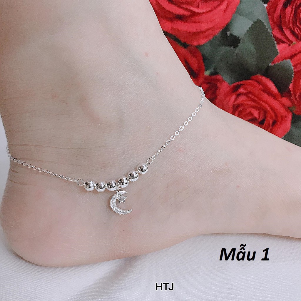 Lắc chân chất liệu bạc 925 sợi mảnh MS85a