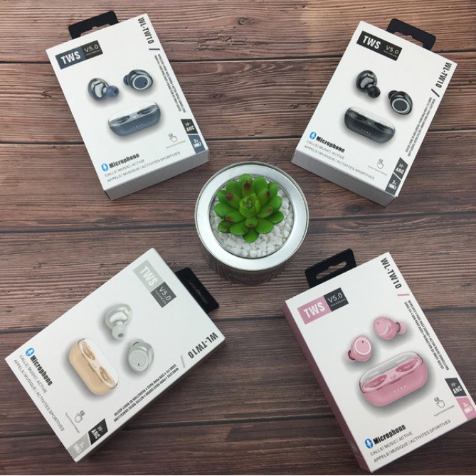 [Tặng Túi ] Tai Nghe Bluetooth TWS Cảm Ứng Không Dây 5.0 HIFI Thể Thao Stereo Có mic