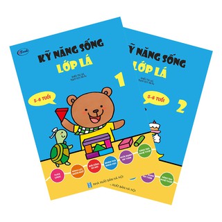 Sách - Combo 2 cuốn Kỹ Năng Sống cho bé lớp lá (giai đoạn 5-6 tuổi)