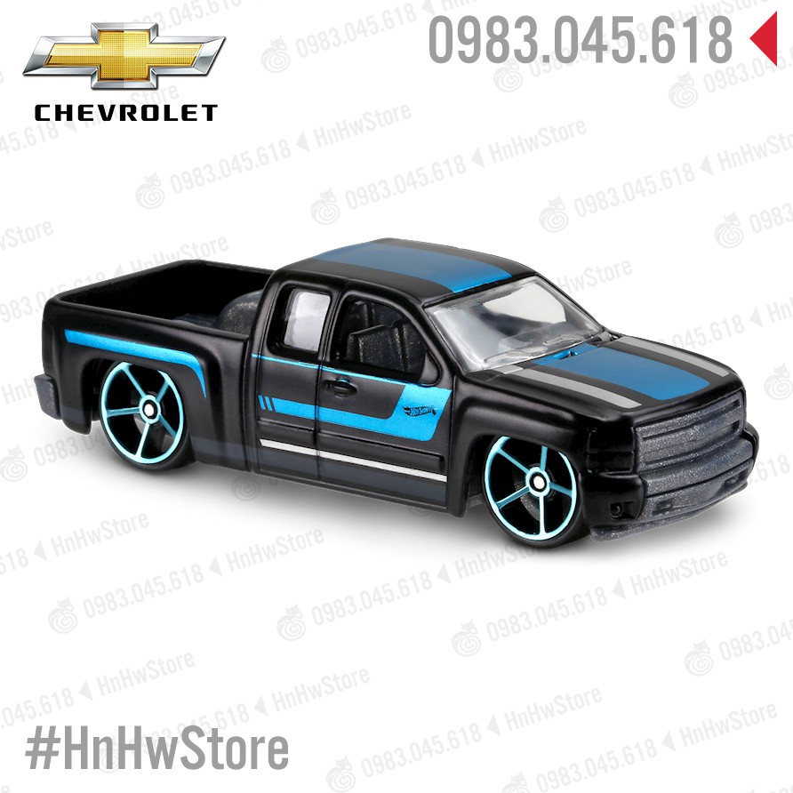 Xe Hot Wheels - Chevy Silverado hotwheels