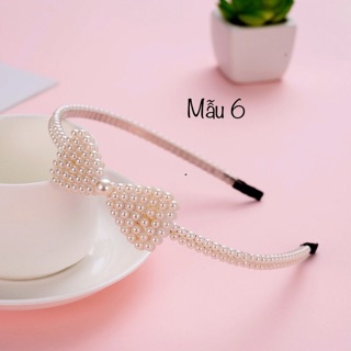 B53 Bờm tóc giả ngọc trai nhân tạo