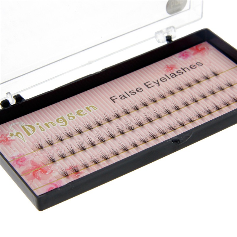 (hàng Mới Về) Set 60 Cụm Lông Mi Giả Nối Dài Trang Điểm Tự Nhiên | BigBuy360 - bigbuy360.vn