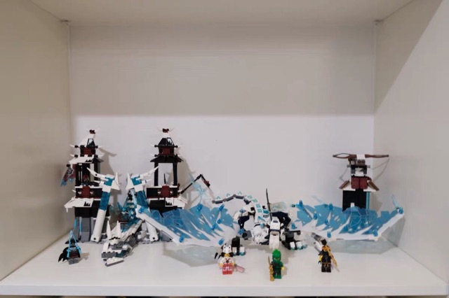 🔥🔥 Lắp Ráp Lari Bela 11333 Pháo Đài Của Hoàng Đế Băng Giá 🔥🔥 Ninjago 2019