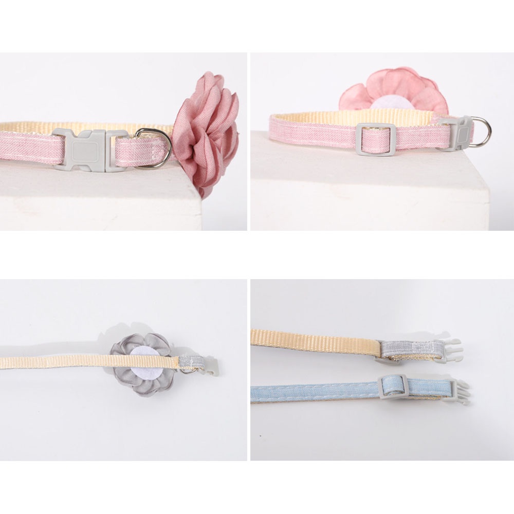 Vòng Cổ Bông Hoa Cho Mèo Chất Liệu Bông Tổng Hợp VCO1444 MIAOCAT