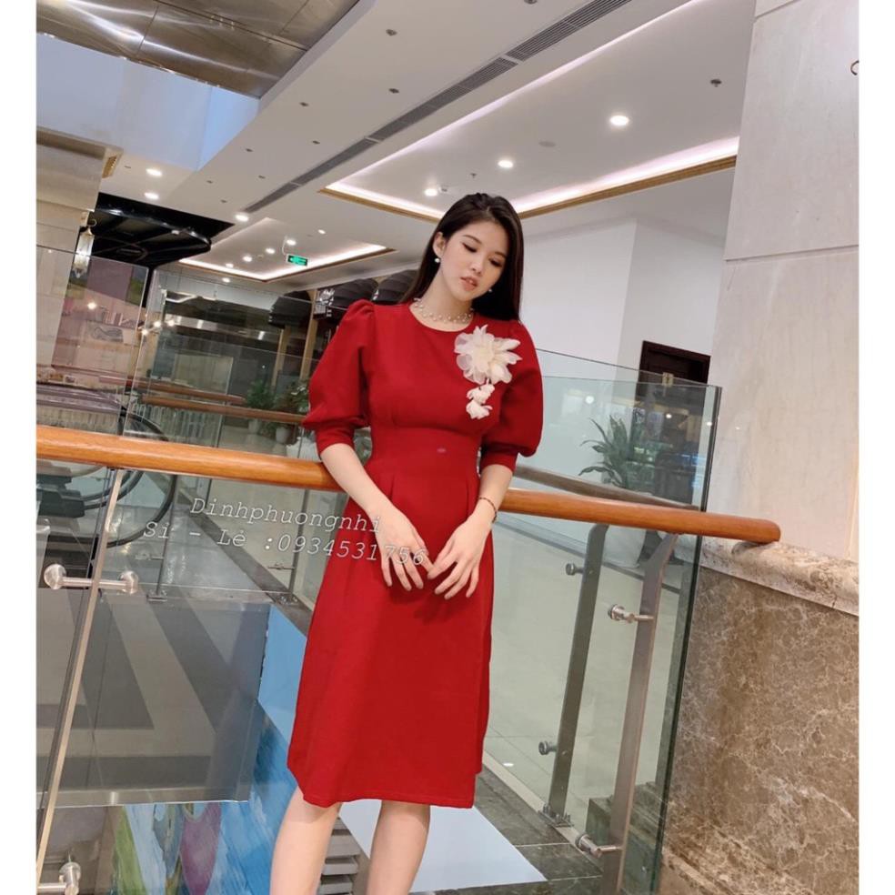 Đầm Thiết Kế Tay Bồng🛑FREESHIP🛑Giảm 30k Khi Nhập Mã [THAOCHI] Đầm Thiết Kế Tag Hoa - Đủ Size - Ảnh Thật | BigBuy360 - bigbuy360.vn