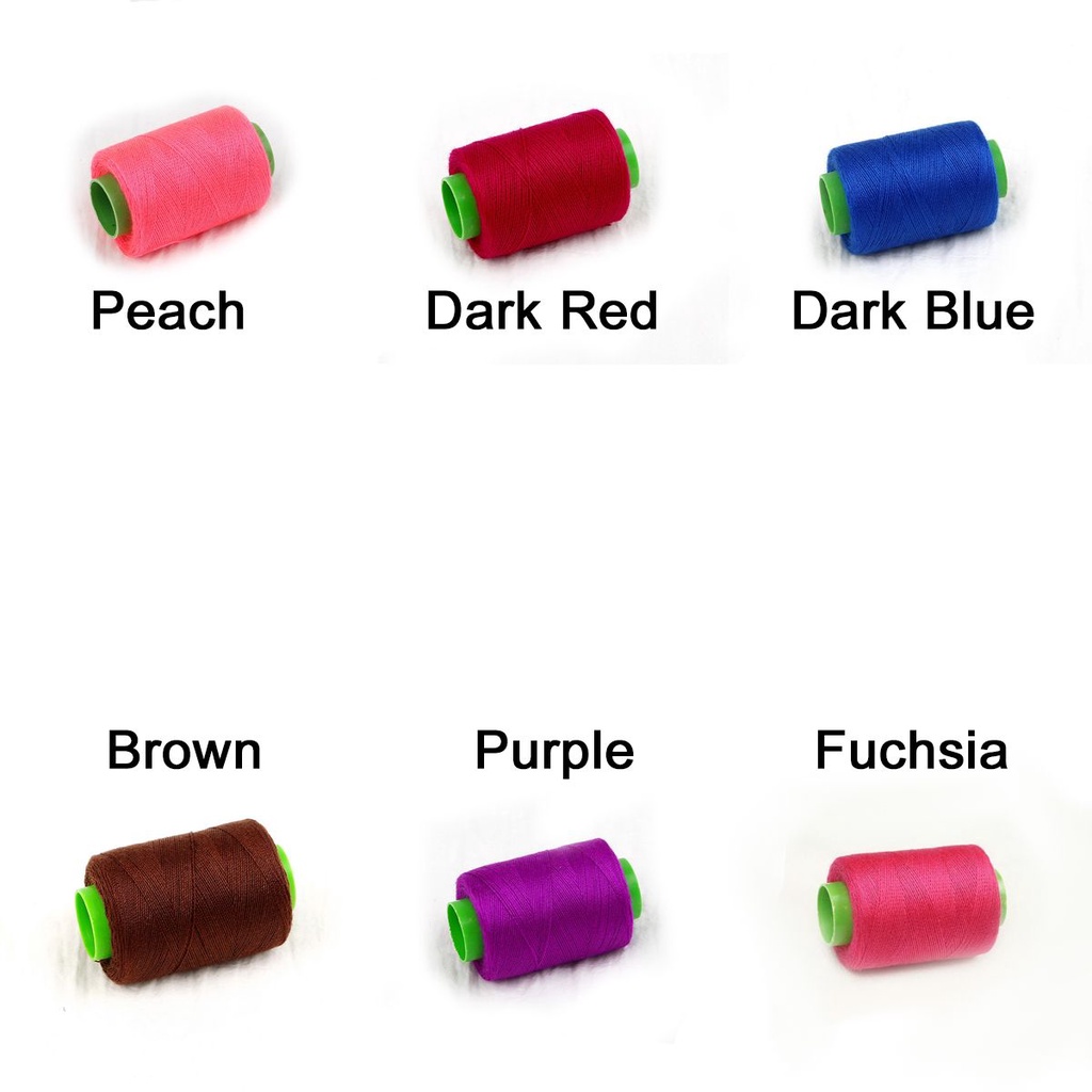Cuộn Chỉ Cotton Nhiều Màu Sắc Dùng May Vá Đồ Thủ Công Diy