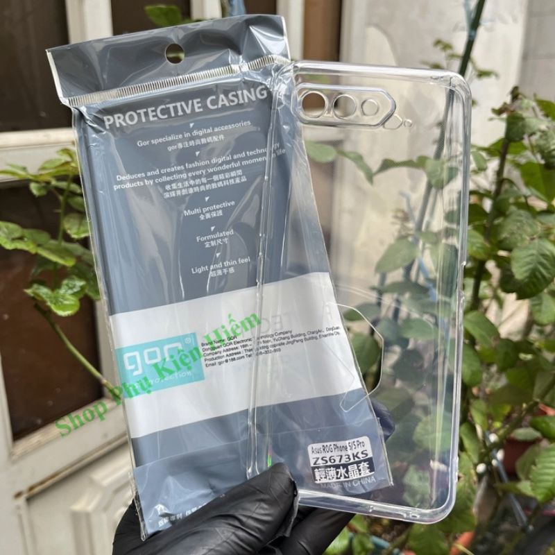 Ốp lưng Rog Phone 5 - Rog Phone 5S dẻo loại tốt Gor.