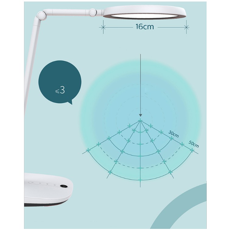 Đèn Bàn Led Philips ROBOTPIE 66126,Bảo Vệ Mắt, thiết kiểu robot, cảm ứng 4 cấp, 8,1W , Hàng nhập khẩu chính hãng