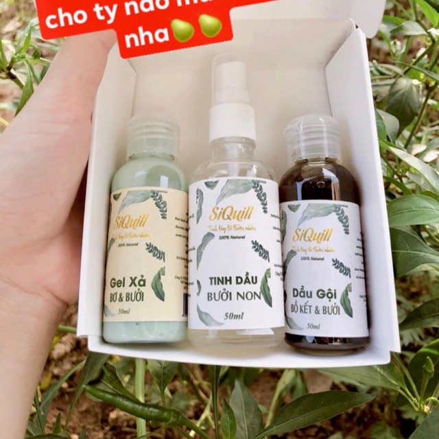 Bộ sản phẩm dưỡng tóc Siquill