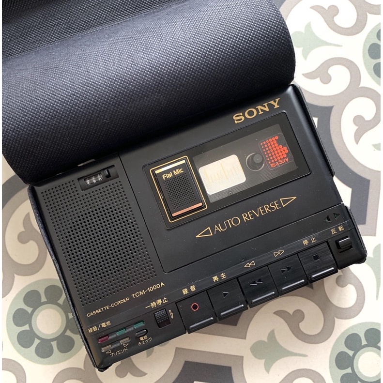 Máy nghe nhạc băng cassette Sony TCM 1000A