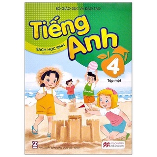 Sách tiếng anh 4 shs tập 1 kèm cd và 360 động từ bất quy tắc.
