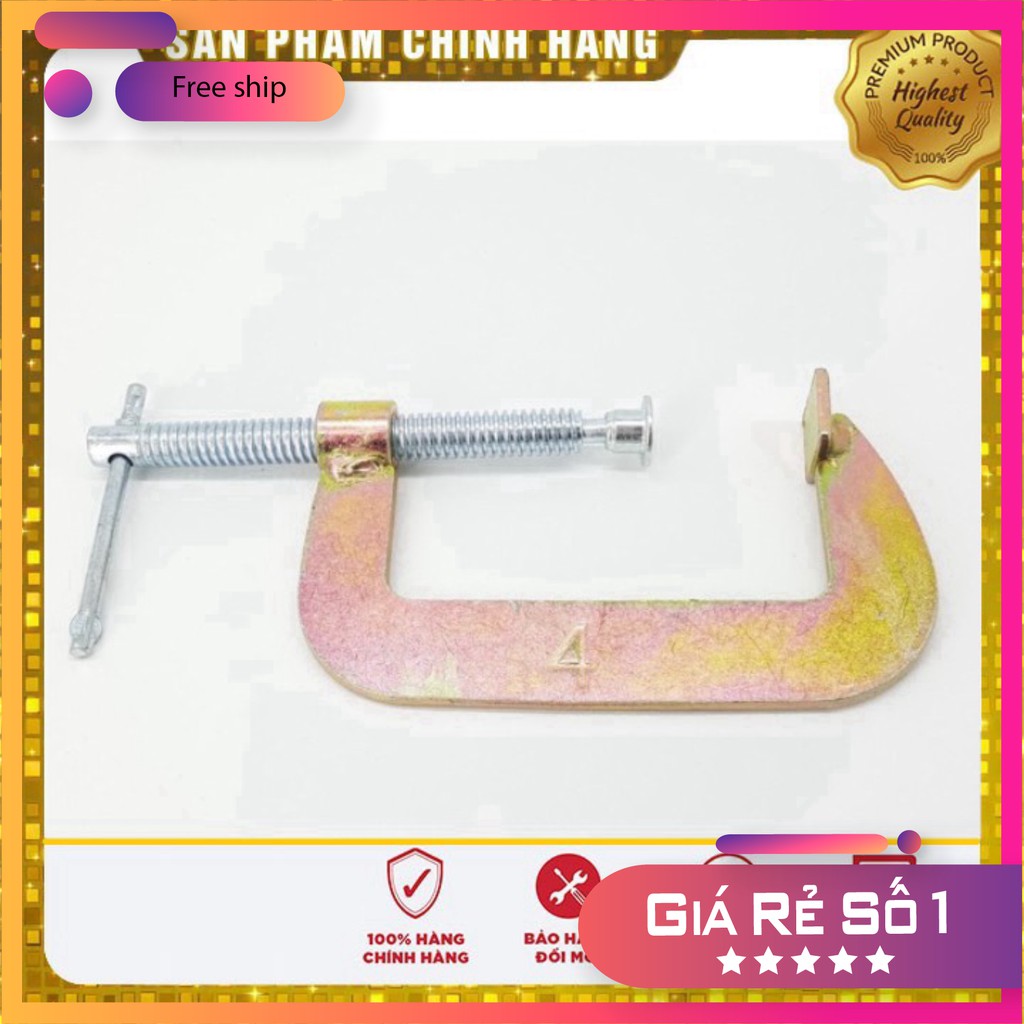 [GIÁ SẬP SÀN] Kẹp Chữ C , Cảo Chữ C 3in