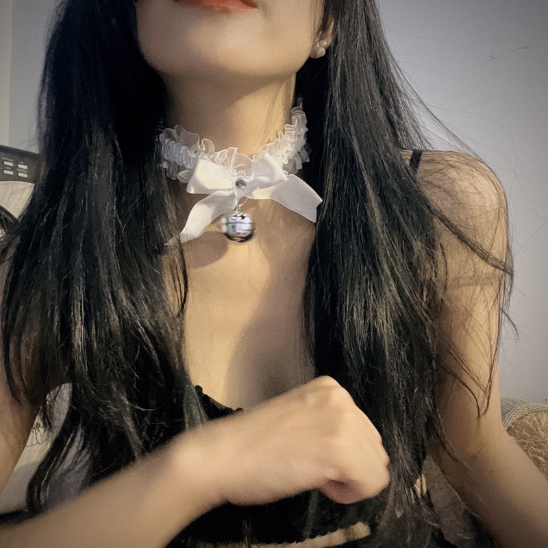 Vòng cổ lục lạc cosplay - Choker lục lạc con mèo