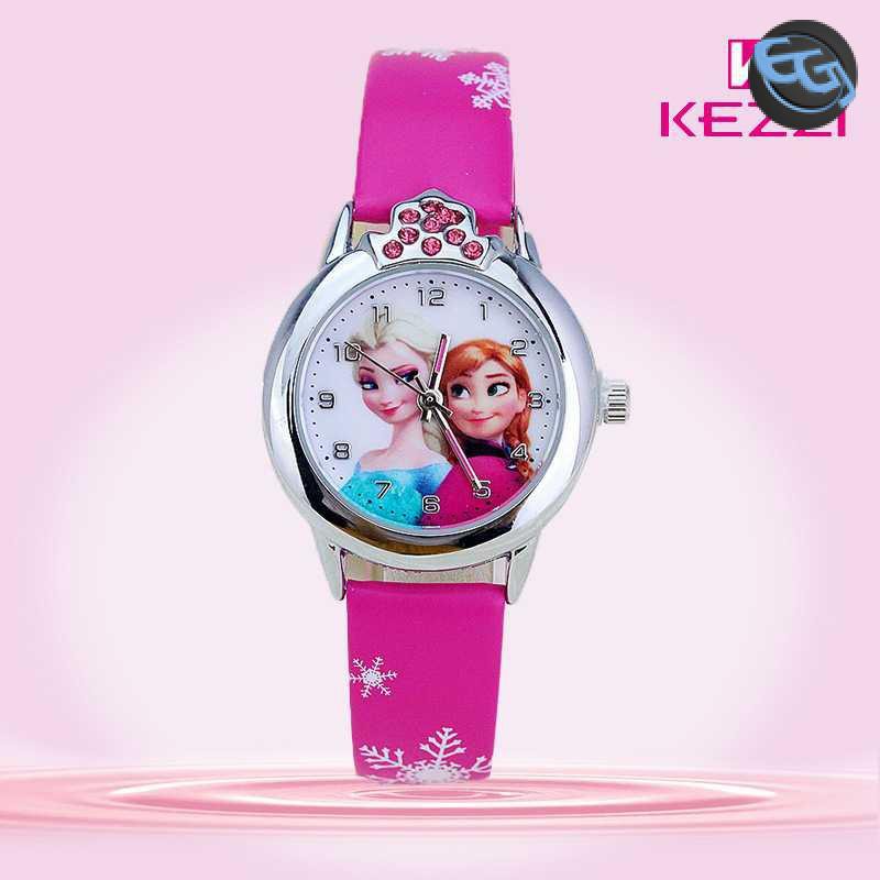 Đồng Hồ Đeo Tay Egj - Joyrox Elsa Anna Frozen - Fg0701a (hoa Hồng)