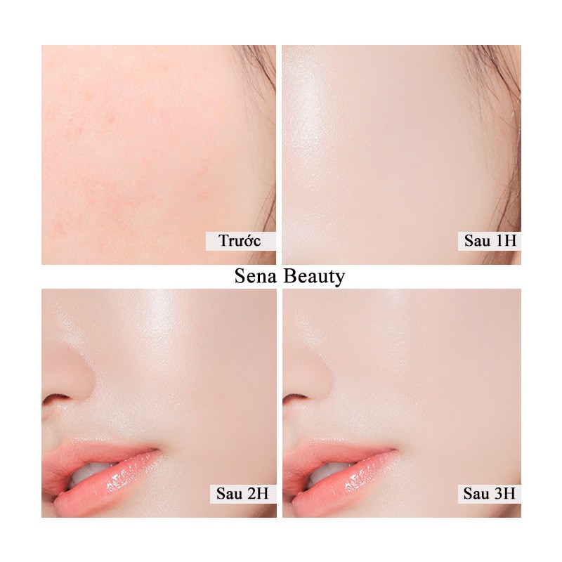 Kem lót Gella's dưỡng ẩm kiềm dầu hạt vàng căng bóng da 45ML Senabeauty