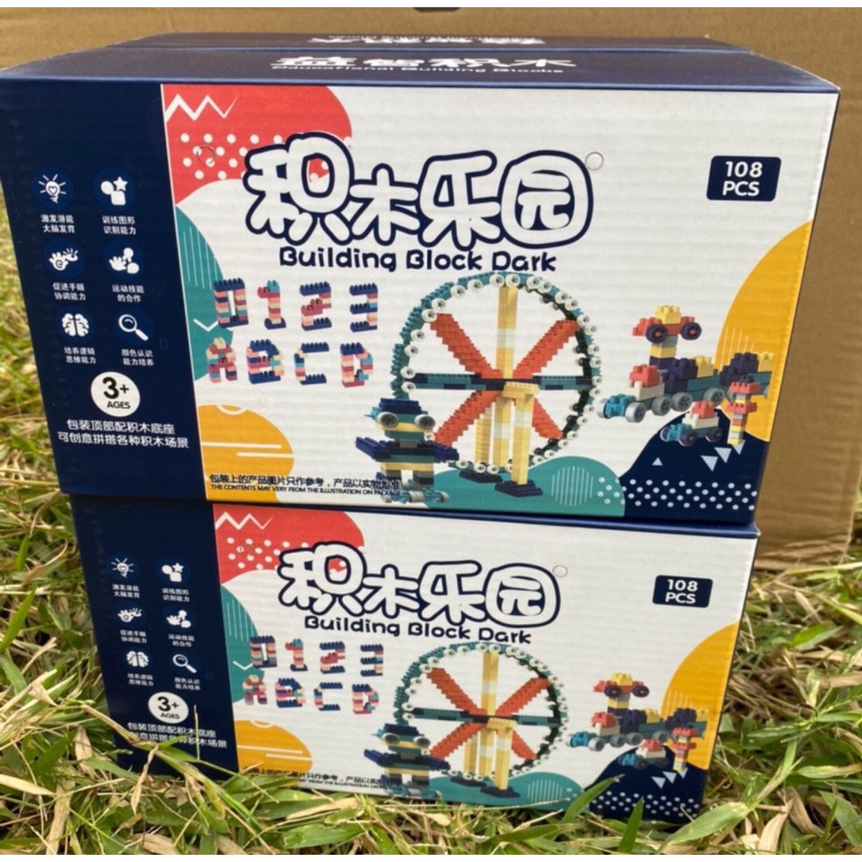 HỘP LEGO 520 CHI TIẾT- XẾP HÌNH LOGO 520 CHI TIẾT SÁNG TẠO