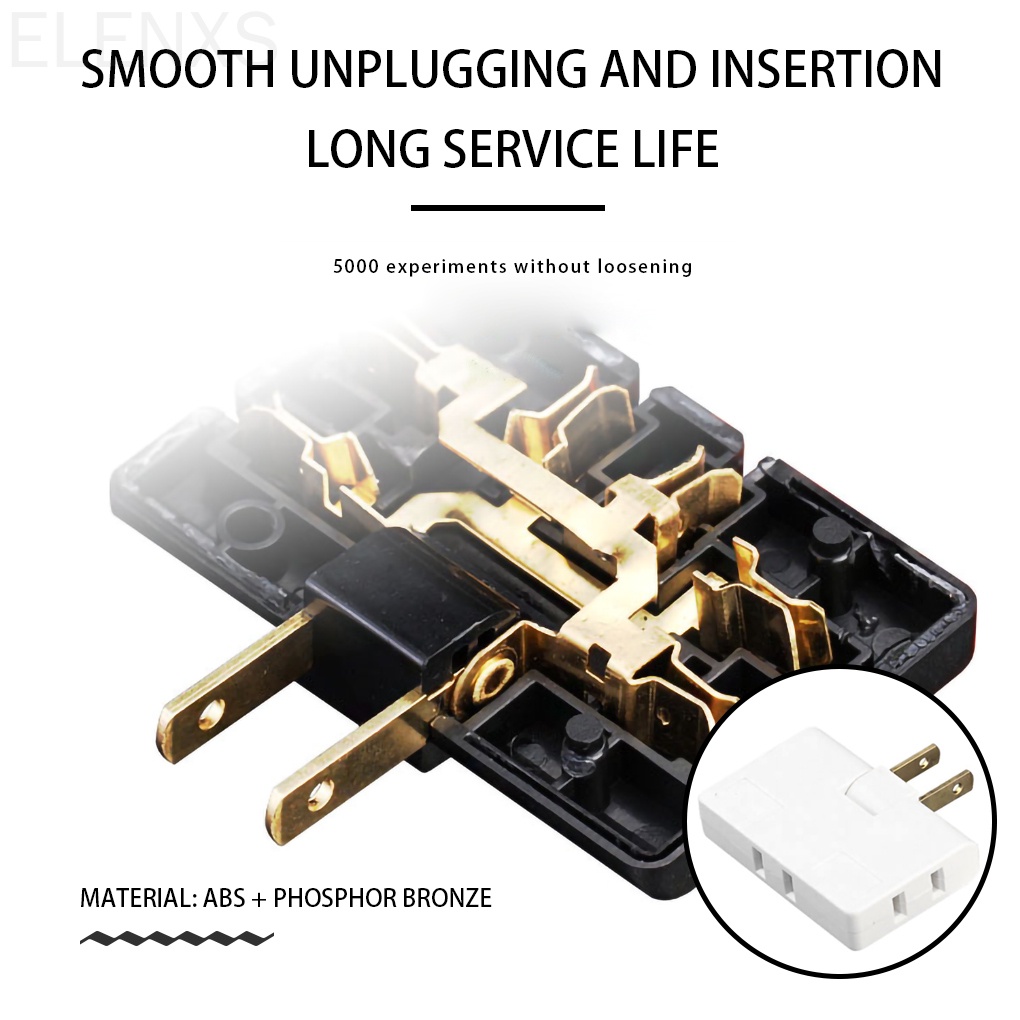 Ổ cắm sạc gắn tường 3 trong 1 chuẩn US