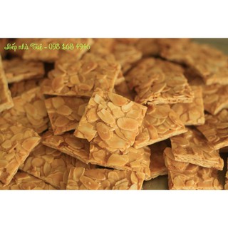 Bánh ngói hạnh nhân(túi 300g, 500g),ăn vặt mẹ bầu, bánh Keto, bánh healthy