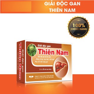 Giải độc gan Thiên Nam – Hỗ trợ bảo vệ gan (Hộp 100 viên)