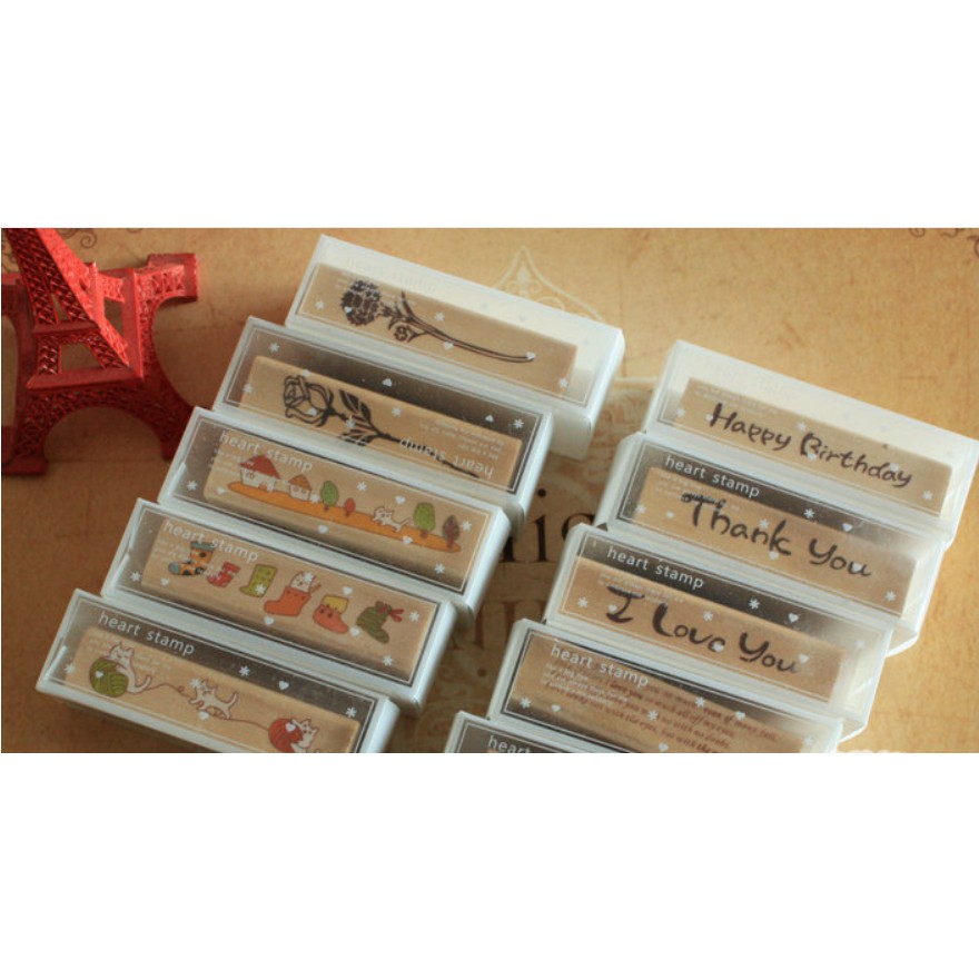 Con dấu trang trí các sản phẩm handmade