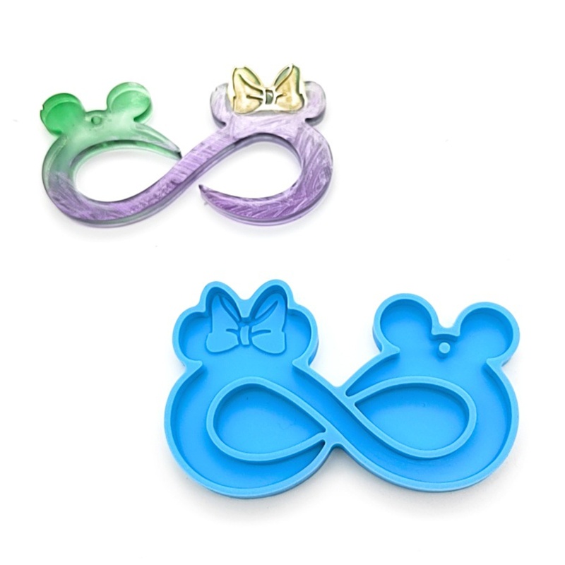 Khuôn Silicone Làm Trang Sức Có Lỗ Treo DIY