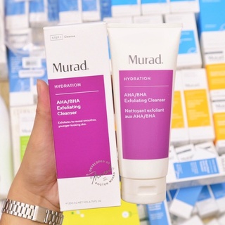 Sữa Rửa Mặt Tẩy Da Chết - Làm Sạch Tận Sâu Lỗ Chân Lông Murad AHA/BHA Exfoliating Cleanser 200ml
