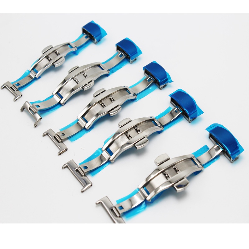 Khóa Cài Dây Đồng Hồ Bằng Thép Không Gỉ 10mm 12mm 14mm 16mm 18mm,20mm 22mm