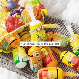 🍇🍑🍒Thạch trái cây pudding MINION. 🍓🍑💥🍇 SET 10 cục