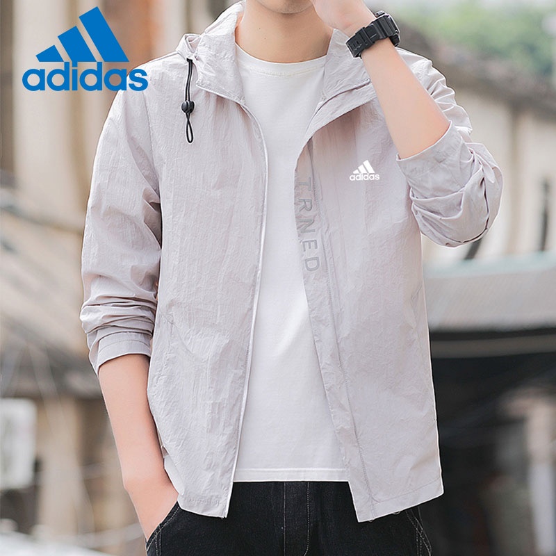Adidas Áo Khoác Gió Chống Nắng Chống Nước Thoáng Khí Unisex Thời Trang Mới 2022