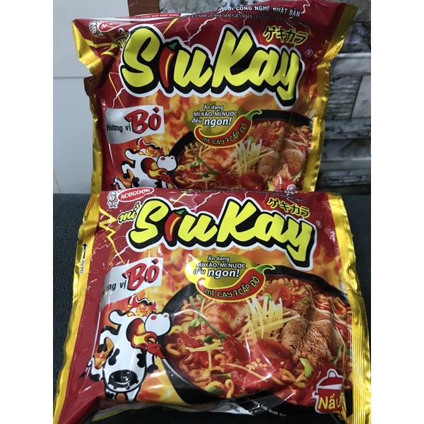 Mì hảo hảo siukay vị Bò