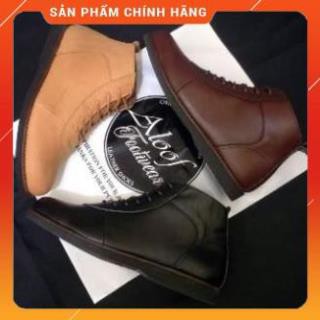 Giày Bốt Da Thật Thiết Kế Trẻ Trung Lịch Lãm Cho Nam Size 39 40 41 42 43 44 45 46