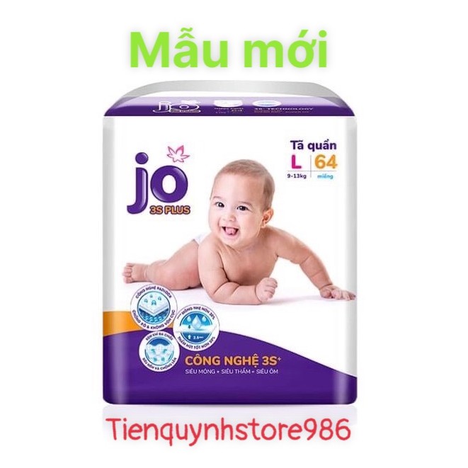 TÃ BỈM QUẦN JO M72, L64, XL56,XXL48 ( mẫu mới nhât )