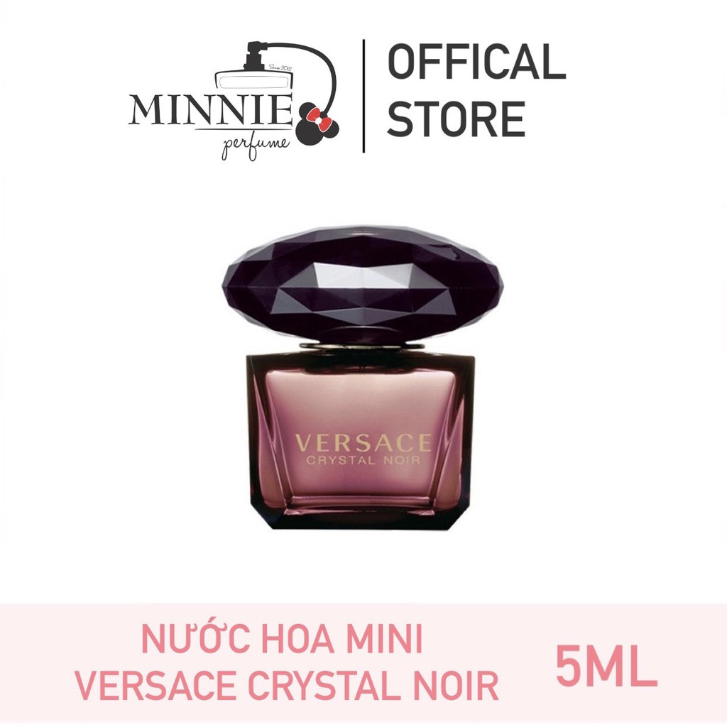 [BILL PHÁP] Nước Hoa Mini Nữ Versace Crystal Noir 5ml