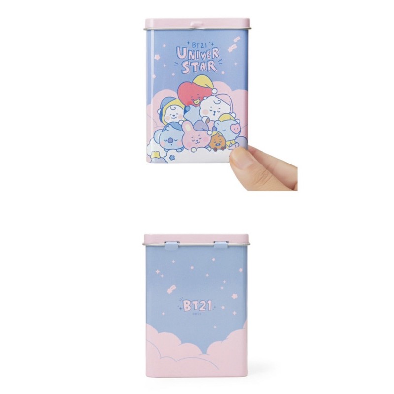 Băng keo cá nhân BT21 Baby (1 hộp) | Teen Case Aqua Band chính hãng