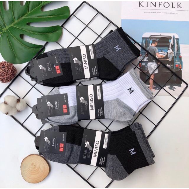 Tất nam Mi ni so cổ cao dày đẹp ( 1 đôi)