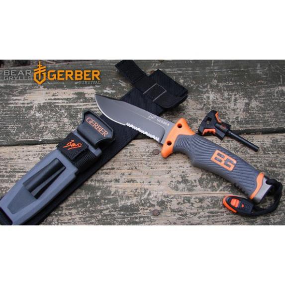 Gerber - Dao Cấm Trại Dã Ngoại - Kèm Võ Nhựa