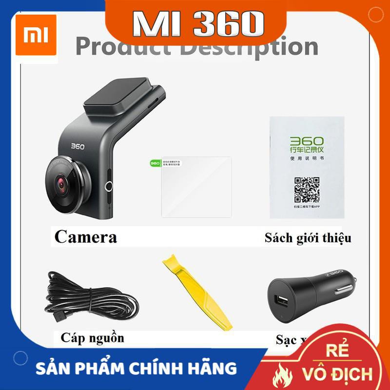 ✅ Bản Quốc Tế✅ Camera Hành Trình Qihoo 360 G300H Dash Cam✅ Hàng Chính Hãng Phân Phối