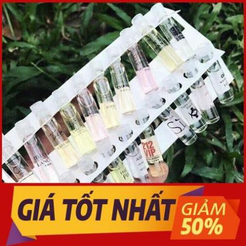 (XẢ SỐC) Sét 20 Chai Nước Hoa Mẫu Thử - nước hoa mini nhiều hương thơm cao cấp