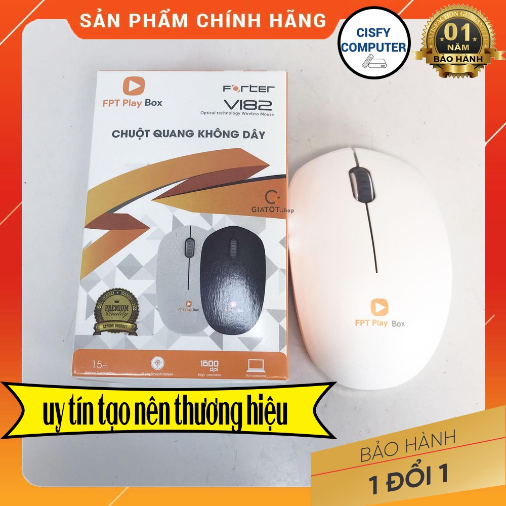 🌟CHÍNH HÃNG 🌟 Chuột Không Dây FPT - Hàng Tặng Kèm Theo FPT Play Box