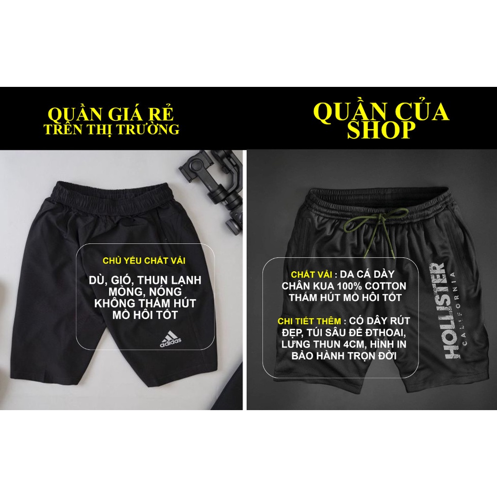 Quần Short Nam thể thao Thoáng Mát chất đẹp 2023 QDN20  Quần Đùi Nam Co Giãn Tốt- BeYourWaoo