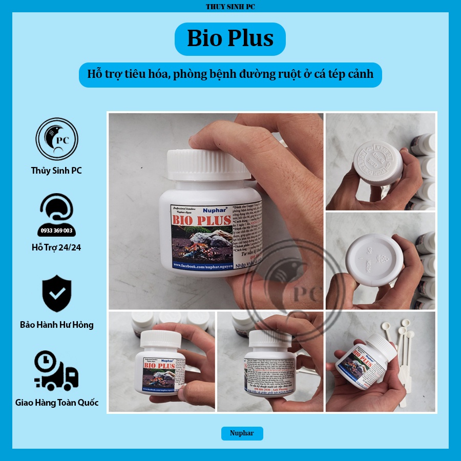 Men vi sinh cho cá tép cảnh Bio Plus