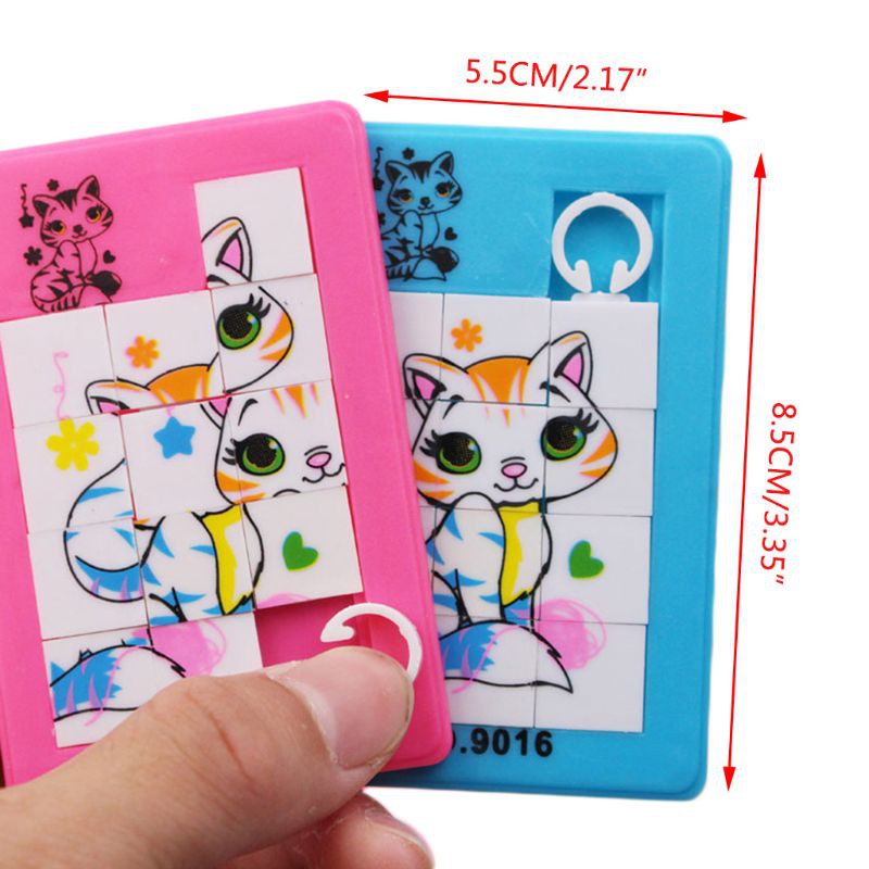 Bộ Đồ Chơi Ghép Hình 3d Bằng Nhựa Hình Động Vật Hoạt Họa Dễ Thương Cho Bé