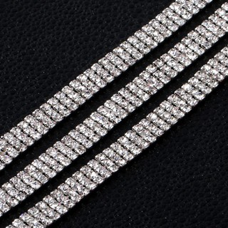 Cuộn dây đính đá Rhinestone lấp lánh siêu đẹp