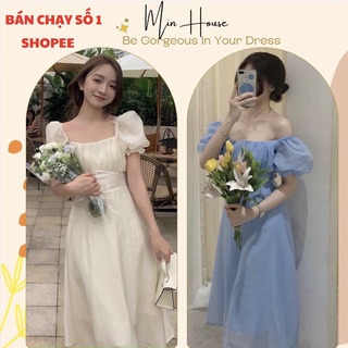 váy trắng tiểu thư dự tiệc chụp hình kỷ yếu xinh( CÓ BIGSIZE)-hàng cao cấp-đầm trắng du lịch style hàn quốc dáng dài