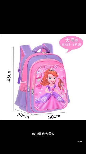 Ba lô cho bé đến trường hình siêu dễ thương😘