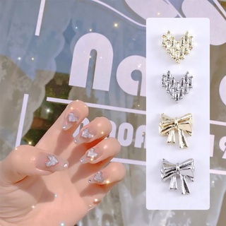 Charm tim,charm nơ đính móng cao cấp