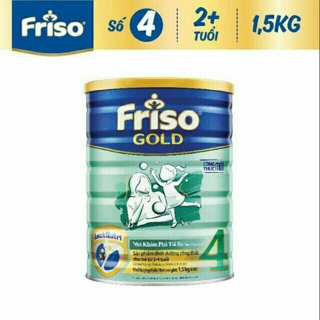 (Mẫu mới nhất) Sữa Friso gold 4 1.4kg