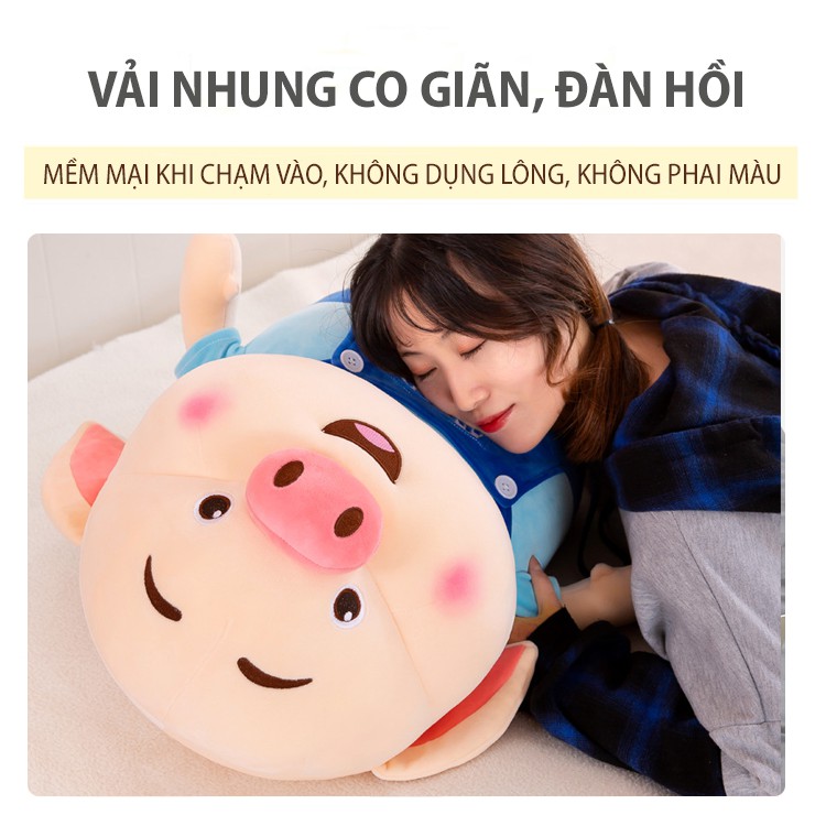 Gấu bông heo hồng tiktok khổng lồ cho bé - Otama Bedding