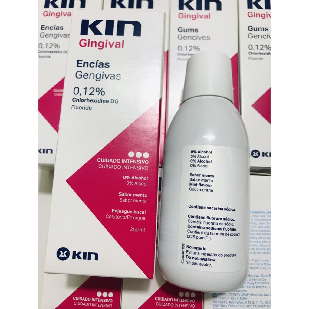 [Bán giá gốc] nước súc miệng Kin Gingival